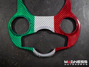 Alfa Romeo Stelvio Central Console Trim - Center Tunnel Trim - Carbon Fiber - Pre '20 - Italian Theme - Feroce Carbon